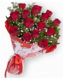 11 kırmızı gülden buket  Aydın güvenli kaliteli hızlı çiçek 