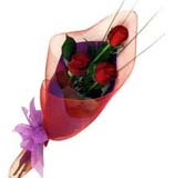 Çiçek satisi buket içende 3 gül çiçegi  Aydın online çiçek gönderme sipariş 