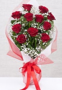 11 kırmızı gülden buket çiçeği  Aydın 14 şubat sevgililer günü çiçek 